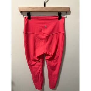 Lululemon Align High-Rise Pant 25” Nulu Size 6 Lip Gloss